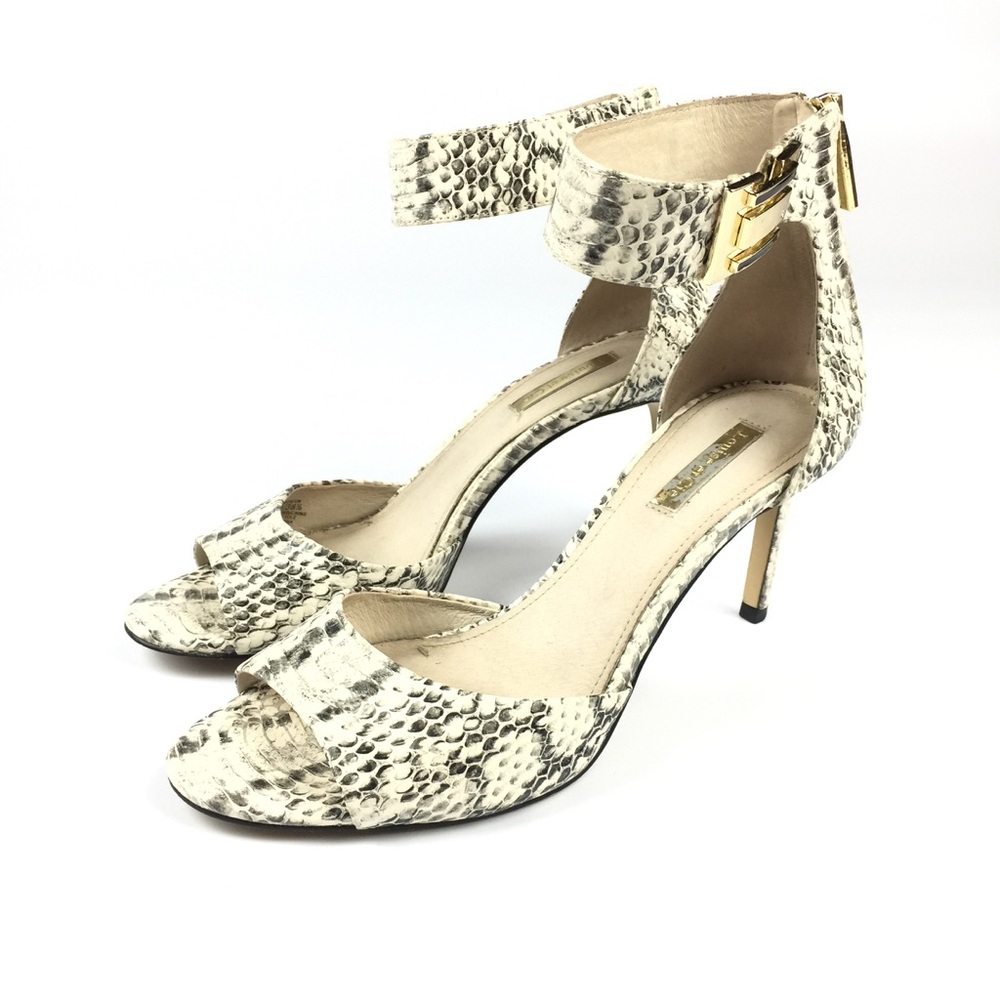 Louise Et Cie Lo-Gordon Snakeskin Heels 8 1/2